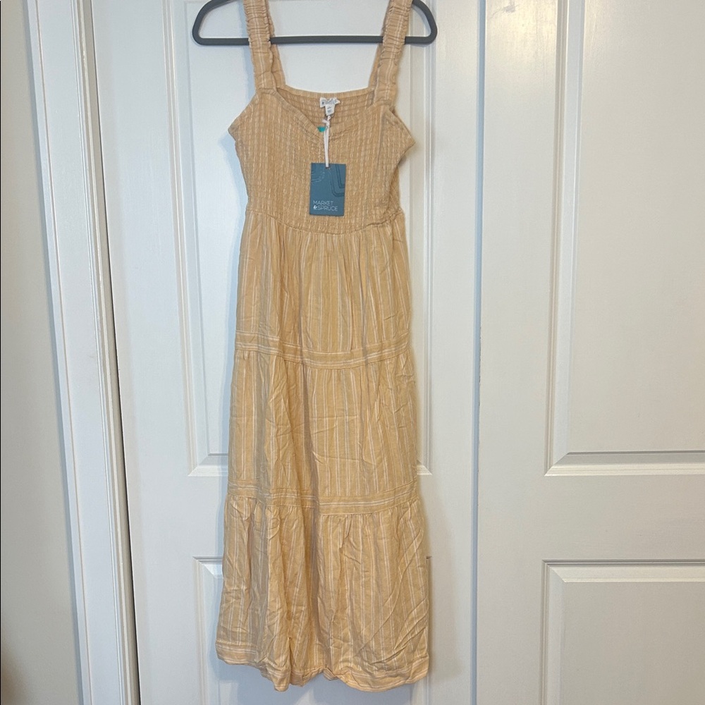 Market & Spruce Striped Maxi Dress